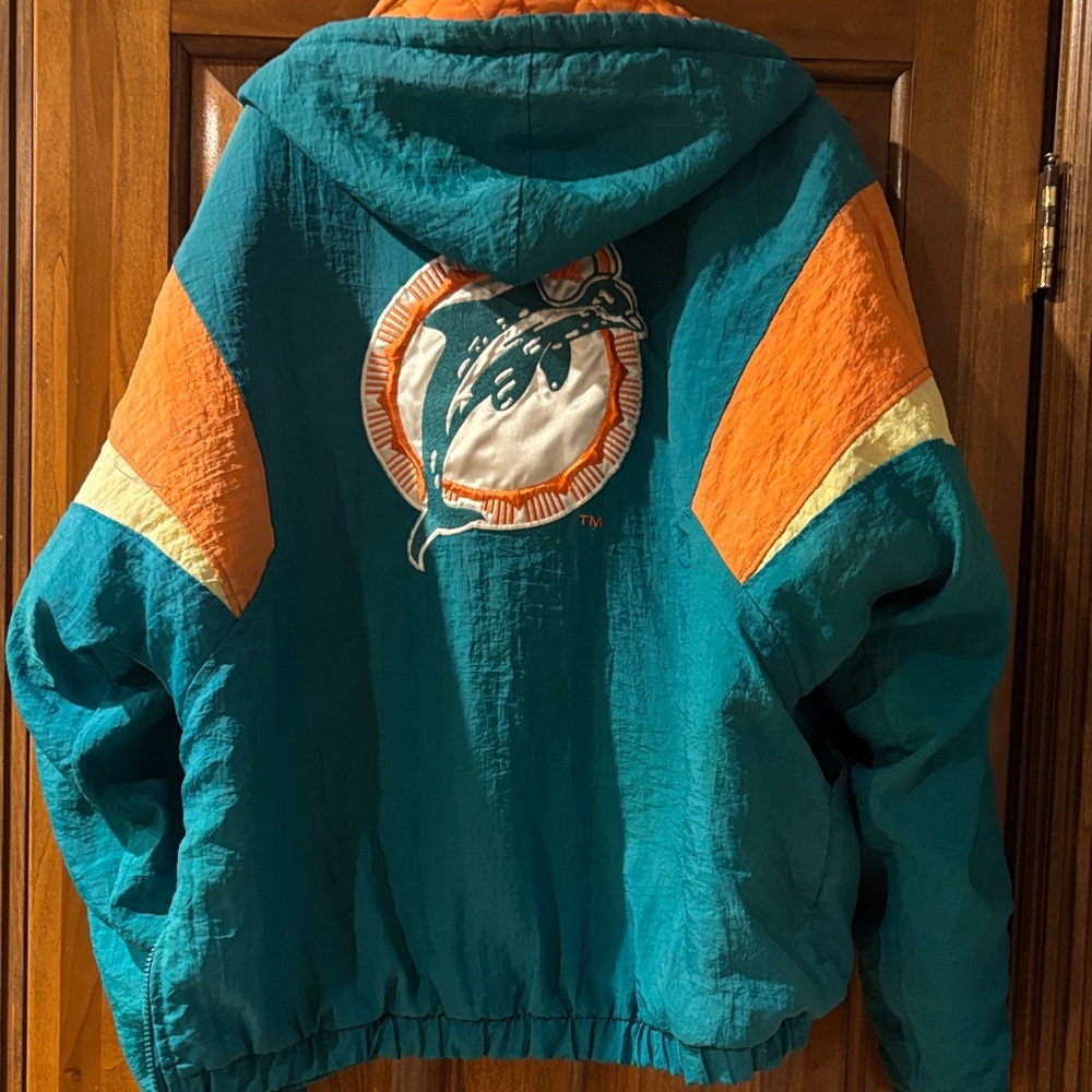 Vintage STARTER Miami Dolphins NFL Jacket - Picture 4 of 4